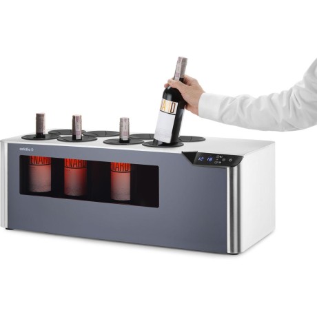 Pultová chladnička na víno dvouzónová, Cellar, Arktic, Černá, 220-240V/60W, 800x350x(H)293mm