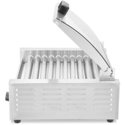 Gril na párky - 2 zónový s energeticky úsporným krytem, HENDI, 220-240V/980W, 566x527x(H)259mm