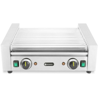 Gril na párky a klobásy - 2 zónový, HENDI, 230V/1230W, 566x640x(H)192mm