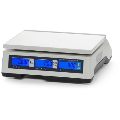 Váhy (certifikované), 15 kg, CAS, 304x324x(H)112mm