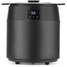 Kotlík na polévku bez vody, 10L, HENDI, 10L, Černá, 230V/450W, ⌀330x(H)398mm