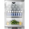 Barová chladnička jednodveřová, Arktic, 75L, Stříbrná, 230V/175W, 500x530x(H)870mm