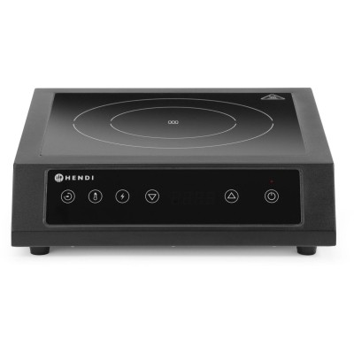 Indukční vařič 3500 D XL, HENDI, Černá, 220-240V/3500W, 355x400x(H)100mm