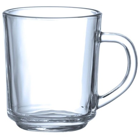 Skleněný hrnek, HENDI, 0,24L, 6 ks, ⌀73x(H)88mm