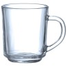 Skleněný hrnek, HENDI, 0,24L, 6 ks, ⌀73x(H)88mm