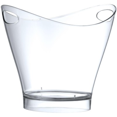 Chladící nádoba na víno a šampaňské, BarUp, 6L, Průhledná, 300x240x(H)260mm