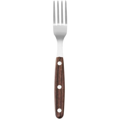 Steakové vidličky- 6 ks, HENDI, Profi Line, Hnědá, 6 ks, (L)200mm