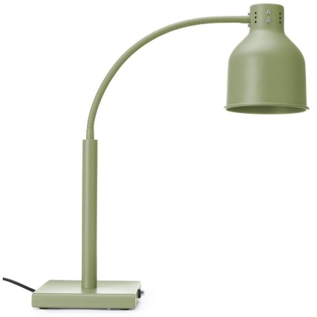 Pružná tepelná lampa , HENDI, Zelená, 220-240V/250W, 268x203x(H)660mm