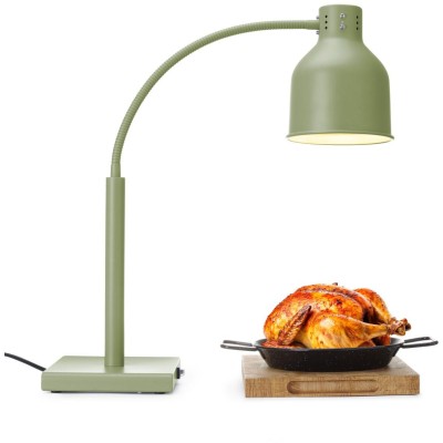 Pružná tepelná lampa , HENDI, Zelená, 220-240V/250W, 268x203x(H)660mm