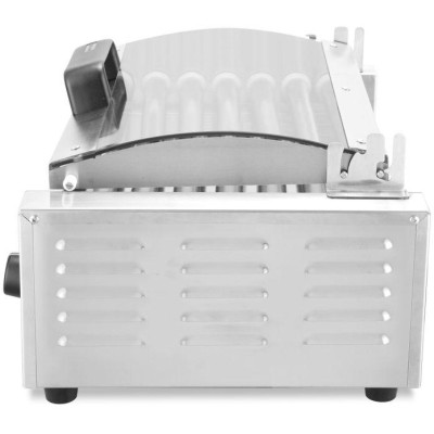 Gril na válečky, 1 zónový s energeticky úsporným krytem, HENDI, 230V/620W, 566x375x(H)259mm