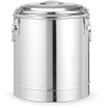 Termoska na přepravu potravin, HENDI, Kitchen Line, 36L, Stříbrná, ⌀400x(H)500mm