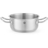 Nízká nádoba na dušení - bez víka, HENDI, Kitchen Line, 1,4L, ⌀160x(H)75mm