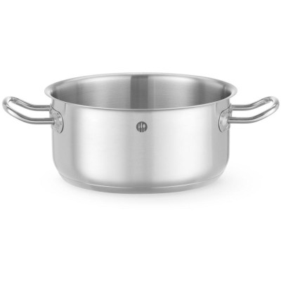 Nízká nádoba na dušení - bez víka, HENDI, Kitchen Line, 2,9L, ⌀200x(H)95mm