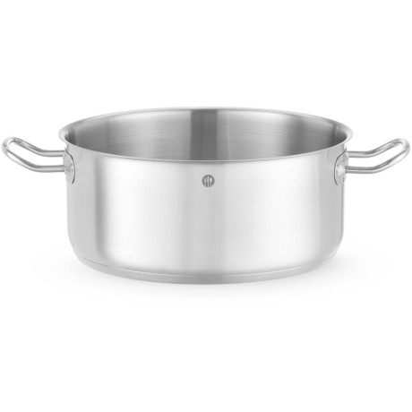Nízká nádoba na dušení - bez víka, HENDI, Kitchen Line, 7,3L, ⌀280x(H)120mm