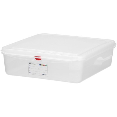 Nádoba GN 1/1, polypropylen, HENDI, GN 1/1, 13L, Průhledná, 530x325x(H)100mm