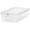 Nádoba GN 1/1, polypropylen, HENDI, GN 1/1, 21L, Průhledná, 530x325x(H)150mm, Obdélníkové