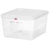 Nádoba GN 2/3, polypropylen, HENDI, GN 2/3, 19L, Průhledná, 354x325x(H)200mm, Obdélníkové