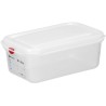 Polypropylenová nádoba GN 1/4, HENDI, GN 1/4, 2,8L, Průhledná, 265x162x(H)100mm, Obdélníkové