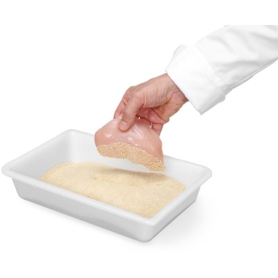 Přípravný podnos, HENDI, 3L, Bílá, 340x235x(H)70mm