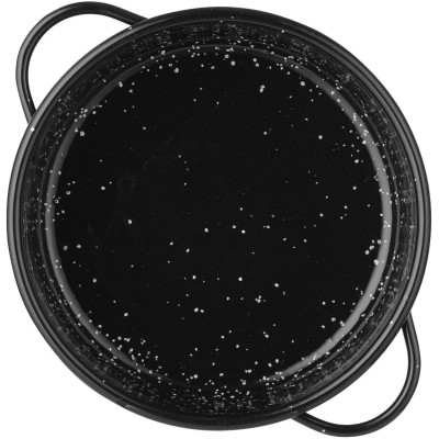 Nádoba k dušení masa, smaltovaná, HENDI, Černá, ⌀160x(H)45mm