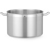 Pánev na dušení bez víka , HENDI, Profi Line, 23,2L, ⌀360x(H)230mm, Kulatý