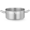Pánev na dušení nízká, bez víka, HENDI, Profi Line, 2,8L, ⌀200x(H)90mm, Kulatý