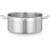 Pánev na dušení nízká, bez víka, HENDI, Profi Line, 12L, ⌀320x(H)150mm, Kulatý