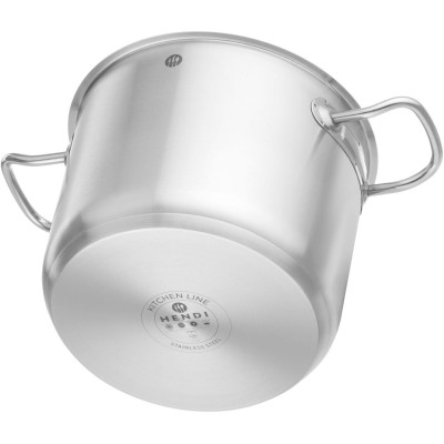 Vysoký hrnec na dušení - bez poklice, HENDI, Kitchen Line, 5L, ⌀200x(H)160mm