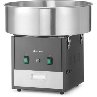 Stroj na výrobu cukrové vaty , HENDI, Černá, 220-240V/1130W, 520x520x(H)503mm