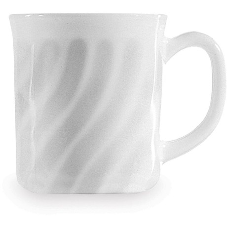 Hrnek Trianon, Arcoroc, Trianon, 0,29L, Bílá, ⌀82x(H)90mm