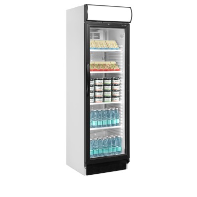 CEV 425 CP 2 LED Chladicí skříň prosklené dveře