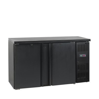 CBC 210 Minibar, plné křídlové dveře, černá
