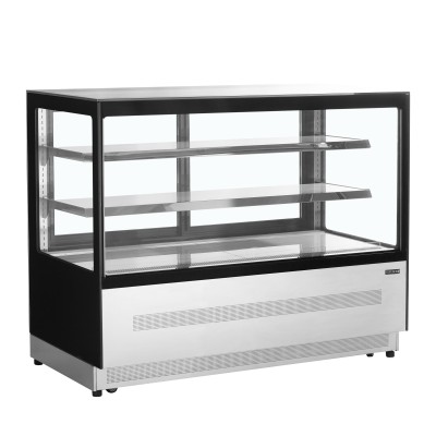 LPD 1500 F Black Chladicí vitrína cukrářská černá