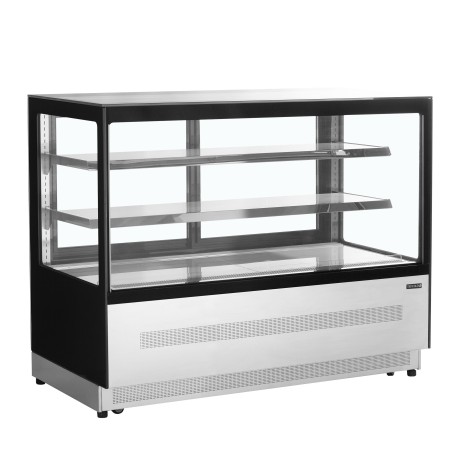 LPD 1500 F Black Chladicí vitrína cukrářská černá