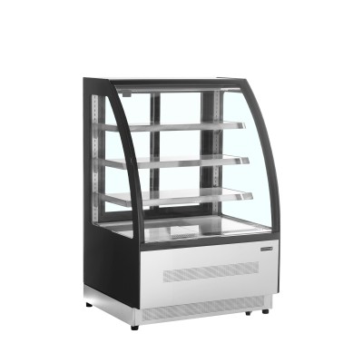 LPD 900 C Black Chladicí vitrína cukrářská černá