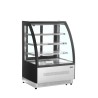 LPD 900 C Black Chladicí vitrína cukrářská černá
