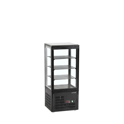 UPD 80 BLACK Chladicí vitrína stolní, černá