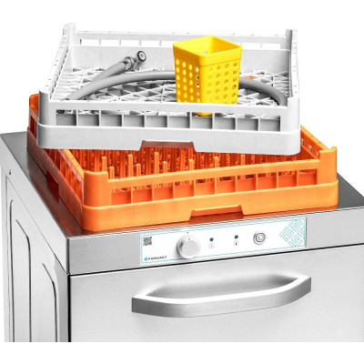 Univerzální gastronomická myčka nádobí, manuální ovládání, dávkovač mycího prostředku, 3,4 kW, 230 V | FORGAST FG00255