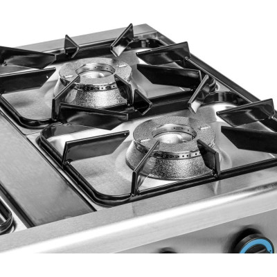 Gastronomická plynová kuchyně 6-hořáková, 34,4 kW | FORGAST FG09456