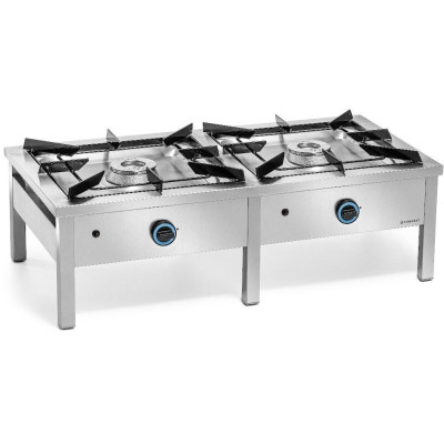 Plynová gastronomická stolička 2-hořáková, 2x7,2 kW, propan-butan | FORGAST FG09412