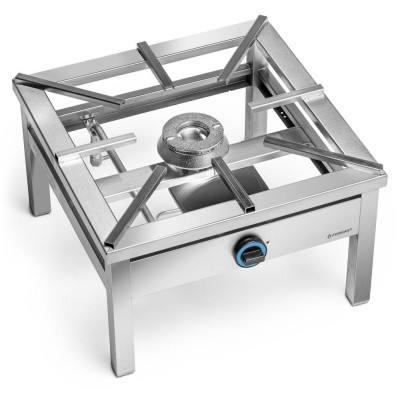 Plynová gastro stolička 1-hořáková, 6,5 kW, 60x60x38 cm | FORGAST FG09413