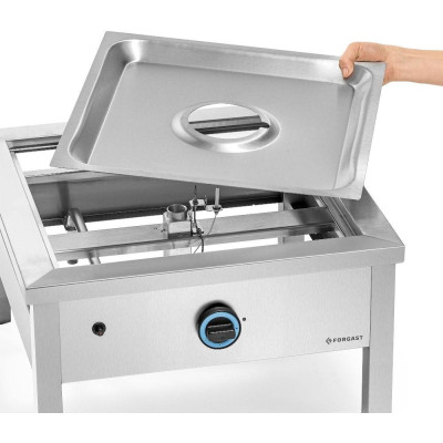 Gastronomická plynová stolička 1-hořáková, 7.2 kW, 60x60x35 cm | FORGAST FG09414