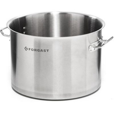 Střední hrnec z nerezové oceli s poklicí, 58 l, průměr 50 cm | FORGAST FG02058