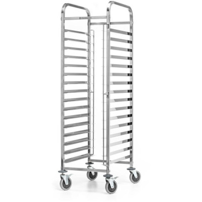 Nerezový skládací vozík pro přepravu plechů 60x40 cm FORGAST FG01102