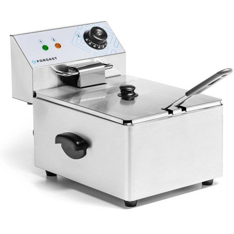 Elektrická fritéza 1-komorová 8 l, 3,2 kW, 230 V | FORGAST FG09008