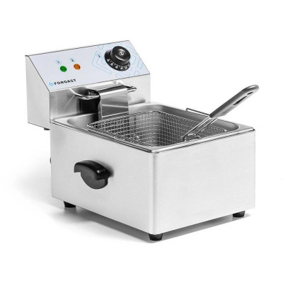 Elektrická fritéza 1-komorová 8 l, 3,2 kW, 230 V | FORGAST FG09008