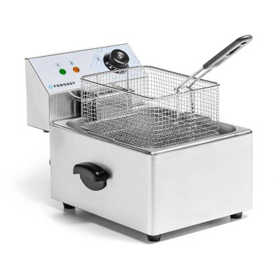 Elektrická fritéza 1-komorová 8 l, 3,2 kW, 230 V | FORGAST FG09008