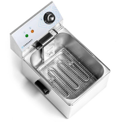 Elektrická fritéza 1-komorová 8 l, 3,2 kW, 230 V | FORGAST FG09008
