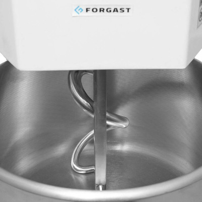 Spirálový mixér (hnětač), 20 l, stálá nádoba, 1.1 kW, 230 V | FORGAST FG10421
