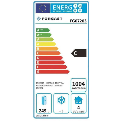 Chladicí stůl na pizzu, 3-dveřový, 400 l, s nástavbou | FORGAST FG07203